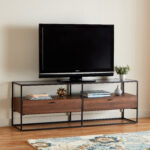 Ruby 1.6 Metre Glass Top TV Unit for TVs up to 70 inches