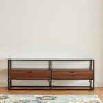 Ruby 1.6 Metre Glass Top TV Unit for TVs up to 70 inches