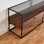 Ruby 1.6 Metre Glass Top TV Unit for TVs up to 70 inches