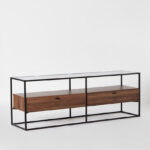 Ruby 1.6 Metre Glass Top TV Unit for TVs up to 70 inches