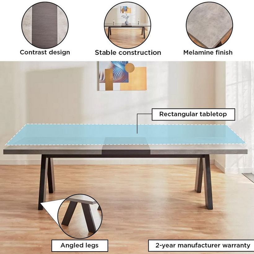Manhattan Lux 12-Seater Dining Table - Image 6