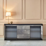 Manhattan Lux 2-Door 3-Drawer Sideboard