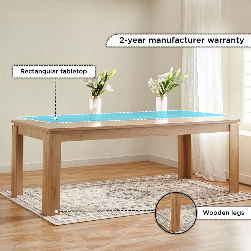 Bali 8-Seater XL Dining Table - Image 6