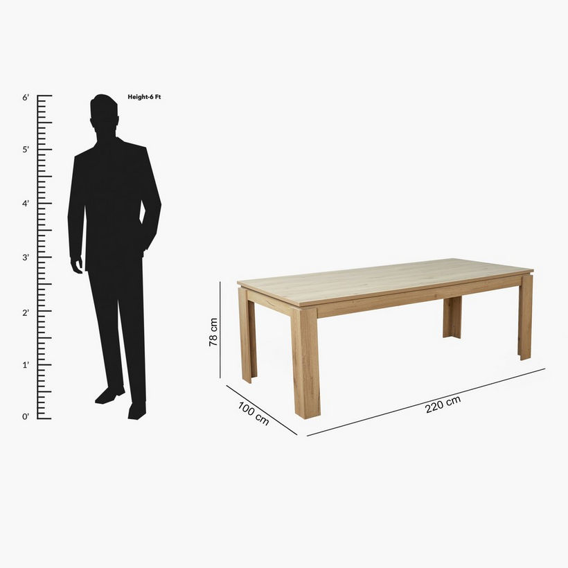 Bali 8-Seater XL Dining Table - Image 11