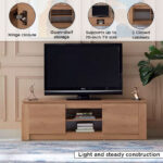 Bali 1.6 Metre TV Unit for TVs up to 70 inches