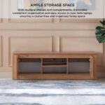 Bali 1.6 Metre TV Unit for TVs up to 70 inches