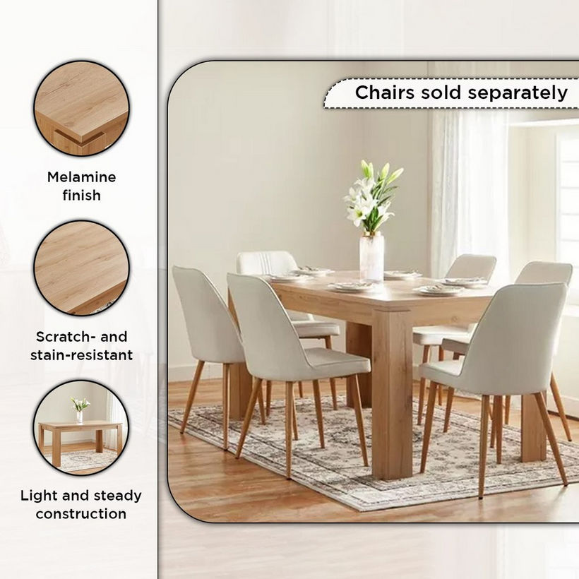 Bali 6-Seater Dining Table - Image 5