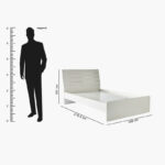 Frankfurt Twin Bed - 120x200 cm