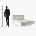 Frankfurt Queen Bed - 140x200 cm