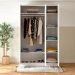 Frankfurt 3-Door Wardrobe with Mirror