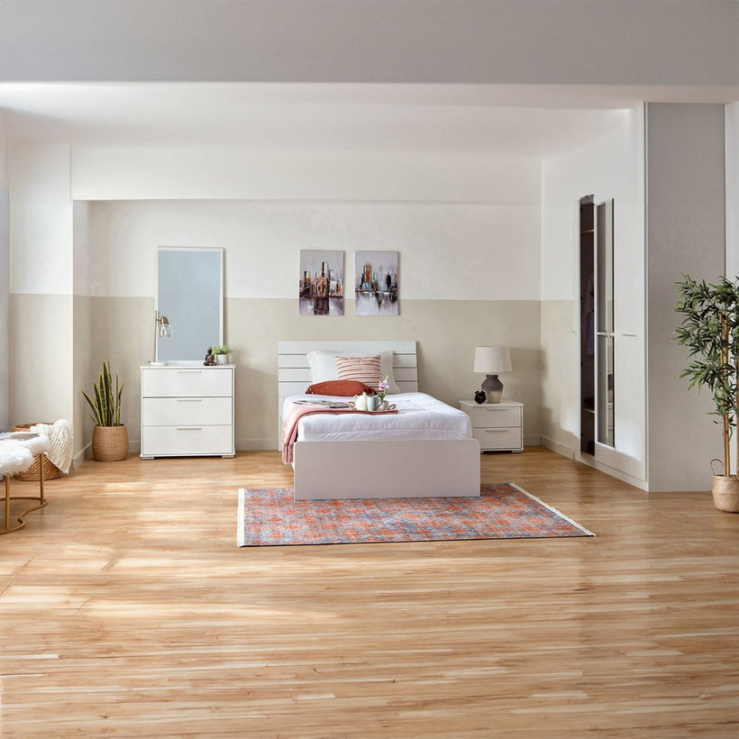 Frankfurt 3-Door Wardrobe with Mirror - Image 13