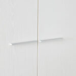 Frankfurt 5-Door Wardrobe with Mirror