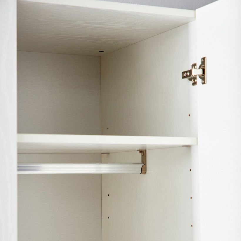 Frankfurt 5-Door Wardrobe with Mirror - Image 9