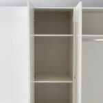 Frankfurt 5-Door Wardrobe with Mirror