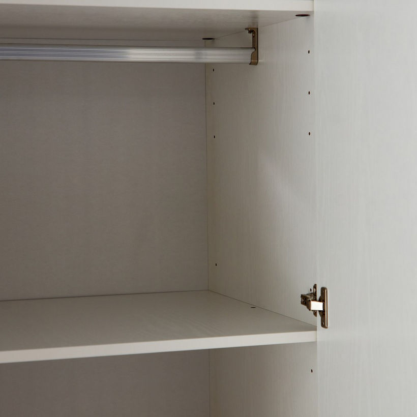 Frankfurt 6-Door Wardrobe with Mirror - Image 10