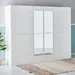 Frankfurt 6-Door Wardrobe with Mirror - Image 17