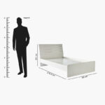 Frankfurt Single Bed - 90x200 cm