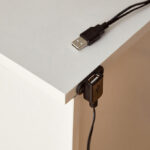 Frankfurt 2-Drawer Smart Nightstand with USB Charging Port