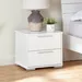 Frankfurt 2-Drawer Smart Nightstand with USB Charging Port - Image 11