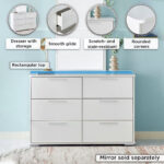 Frankfurt 6-Drawer Master Dresser without Mirror