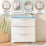 Frankfurt 3-Drawer Young Dresser without Mirror