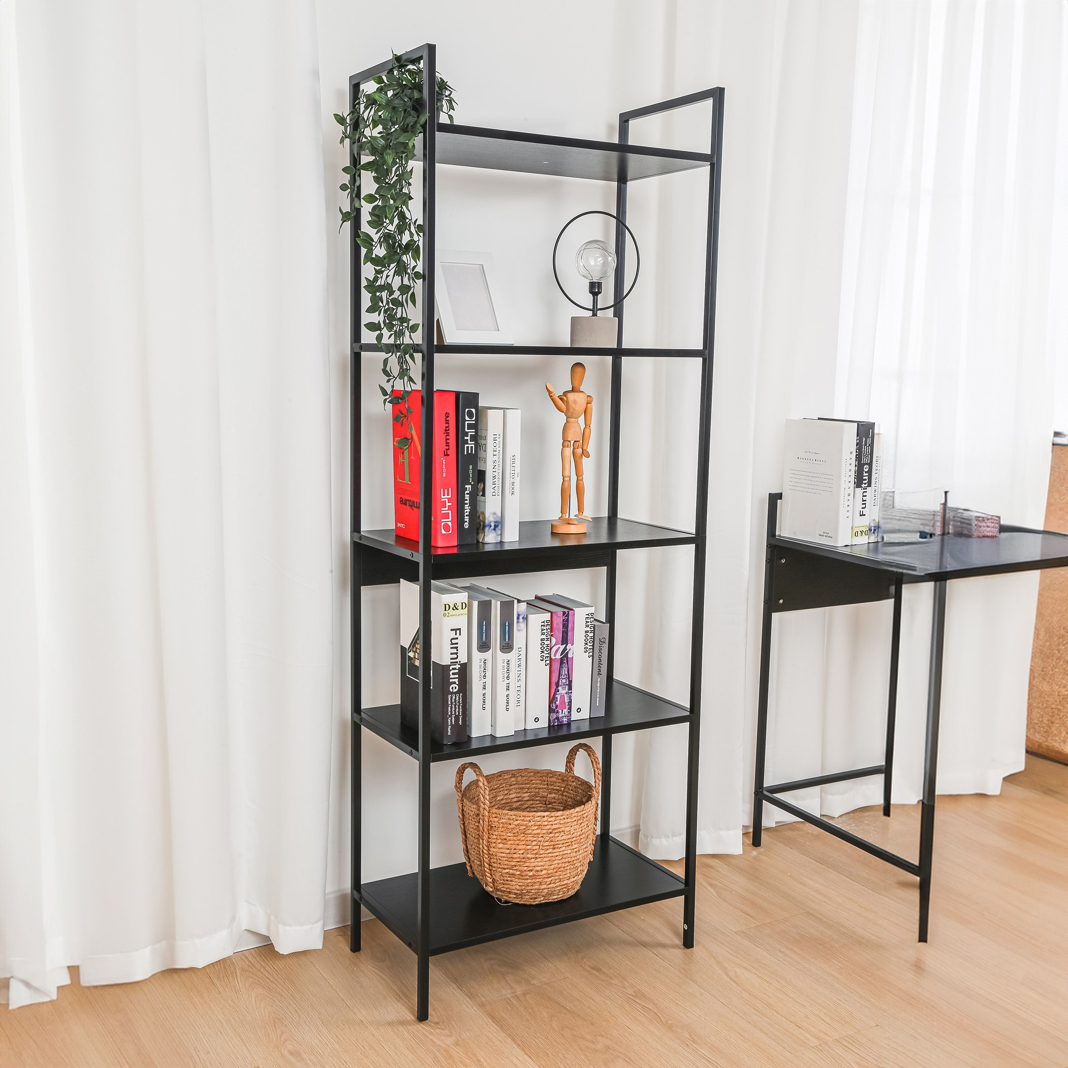 Movo Monty 5-Tier Multipurpose Shelving Unit