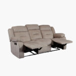 Keith 3-Seater Recliner Sofa with USB