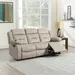 Keith 3-Seater Recliner Sofa with USB