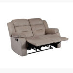 Keith 2-Seater Recliner Sofa with USB