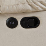 Keith 2-Seater Recliner Sofa with USB