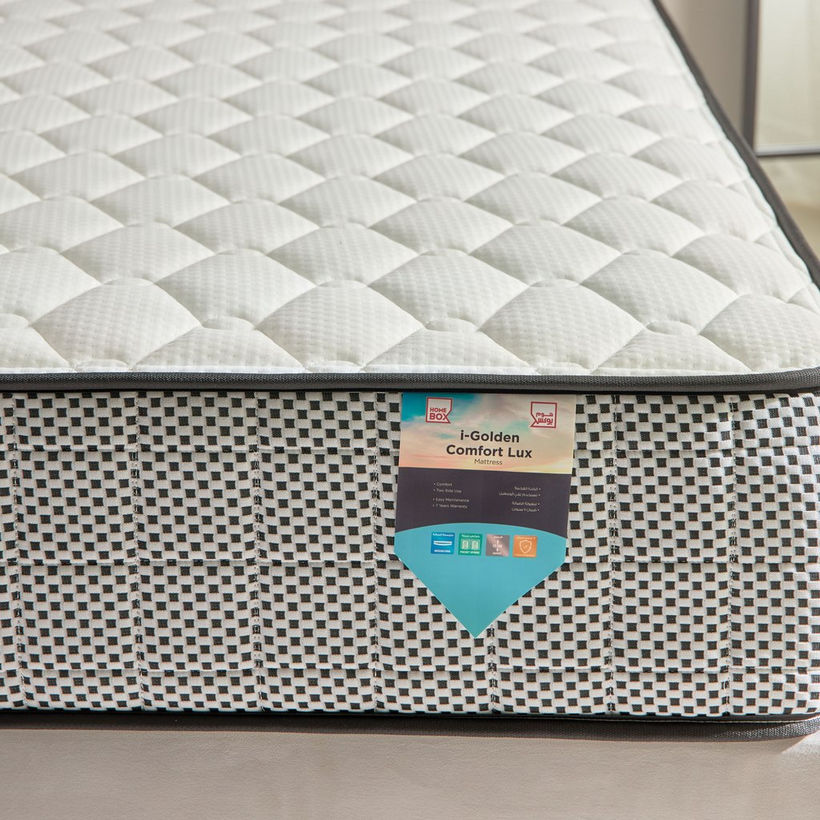 SleepNest iGolden Comfort Lux Medium Firm Pocket Spring Single Mattress - 90x190x25 cm - Image 10