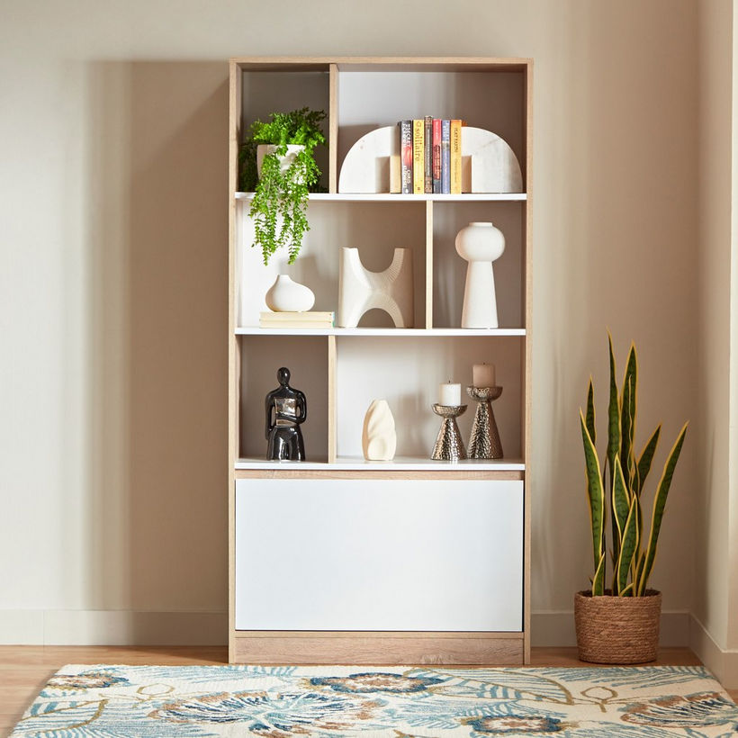 Alford Patara 3-Tier Bookcase with Drawer - Image 4
