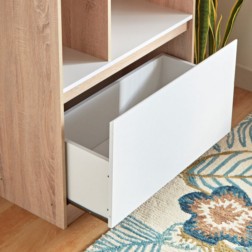 Alford Patara 3-Tier Bookcase with Drawer - Image 8