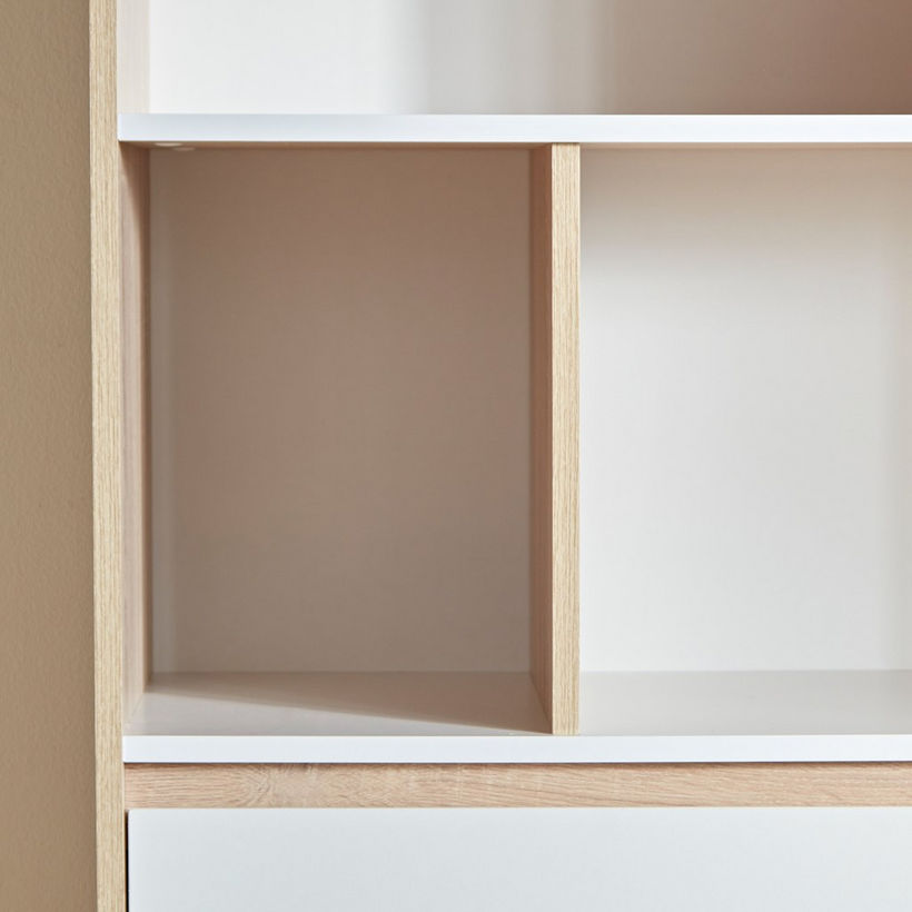 Alford Patara 3-Tier Bookcase with Drawer - Image 10