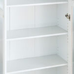 Frankfurt 6-Tier Multipurpose Bookcase Storage Unit with 2 Acrylic Doors