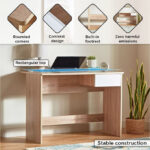 Alford Patara Large Study Desk with Drawer
