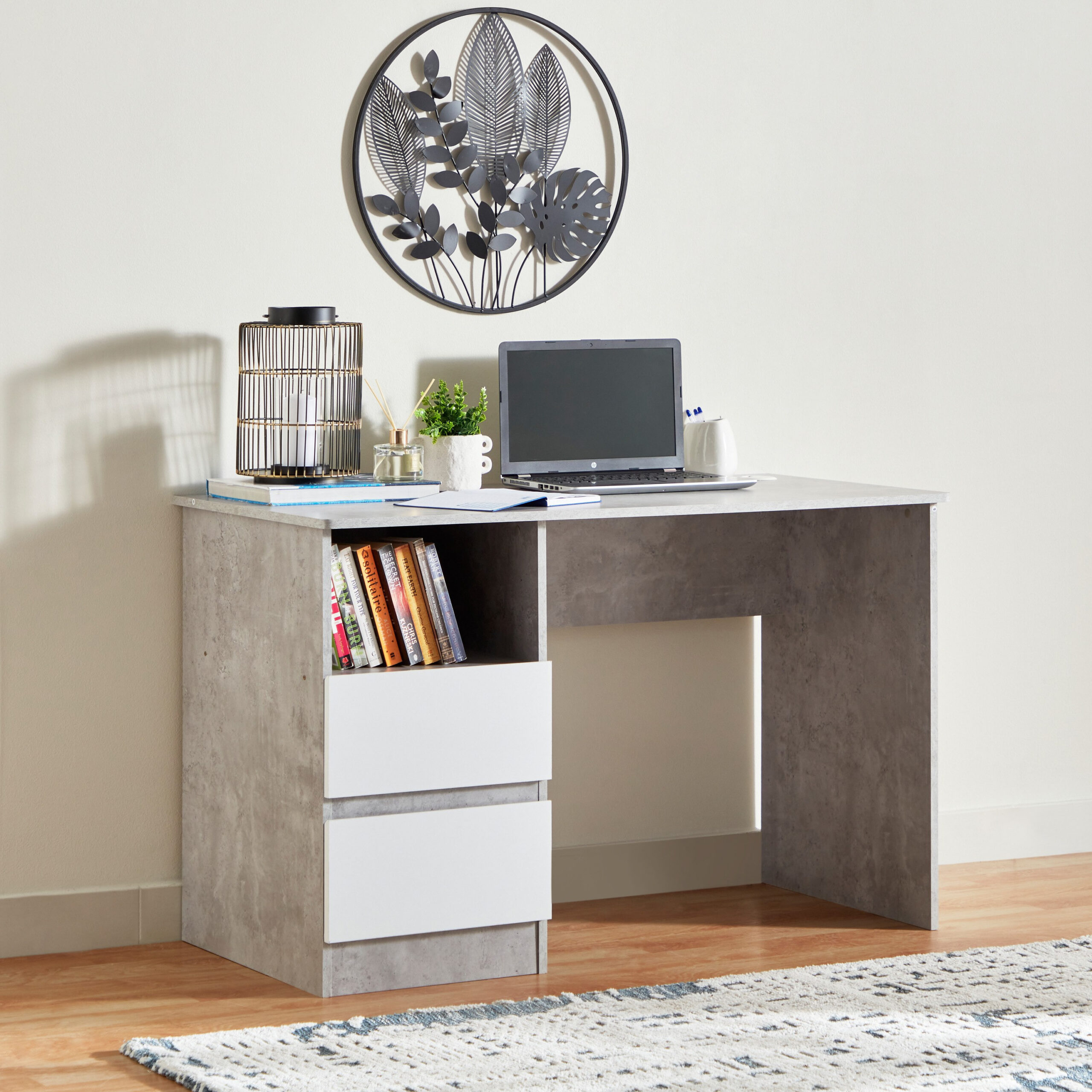 Alford Patara 2-Drawer Study Desk