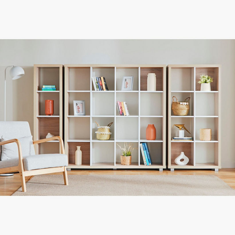Alford Patara 4-Cube Divider Bookcase - Image 10