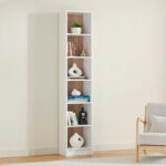 Alford Avian 6-Tier Narrow Bookcase