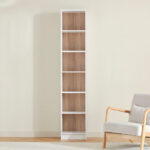 Alford Avian 6-Tier Narrow Bookcase
