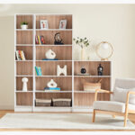 Alford Avian 6-Tier Narrow Bookcase