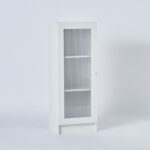 Frankfurt 3-Tier Multipurpose Bookcase Storage Unit with Acrylic Door