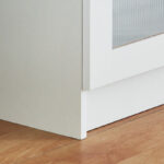 Frankfurt 3-Tier Multipurpose Bookcase Storage Unit with 2 Acrylic Doors