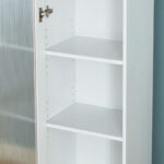 Frankfurt 6-Tier Multipurpose Bookcase Storage Unit with Acrylic Door