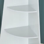 Frankfurt 5-Tier Corner Bookcase