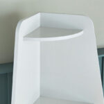 Frankfurt 5-Tier Corner Bookcase