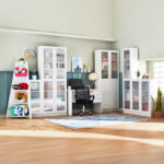 Frankfurt 5-Tier Corner Bookcase