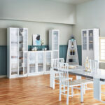 Frankfurt 5-Tier Corner Bookcase