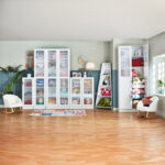 Frankfurt 5-Tier Corner Bookcase