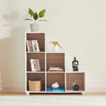 Movo Alford Lyon 6-Cube Step Bookcase